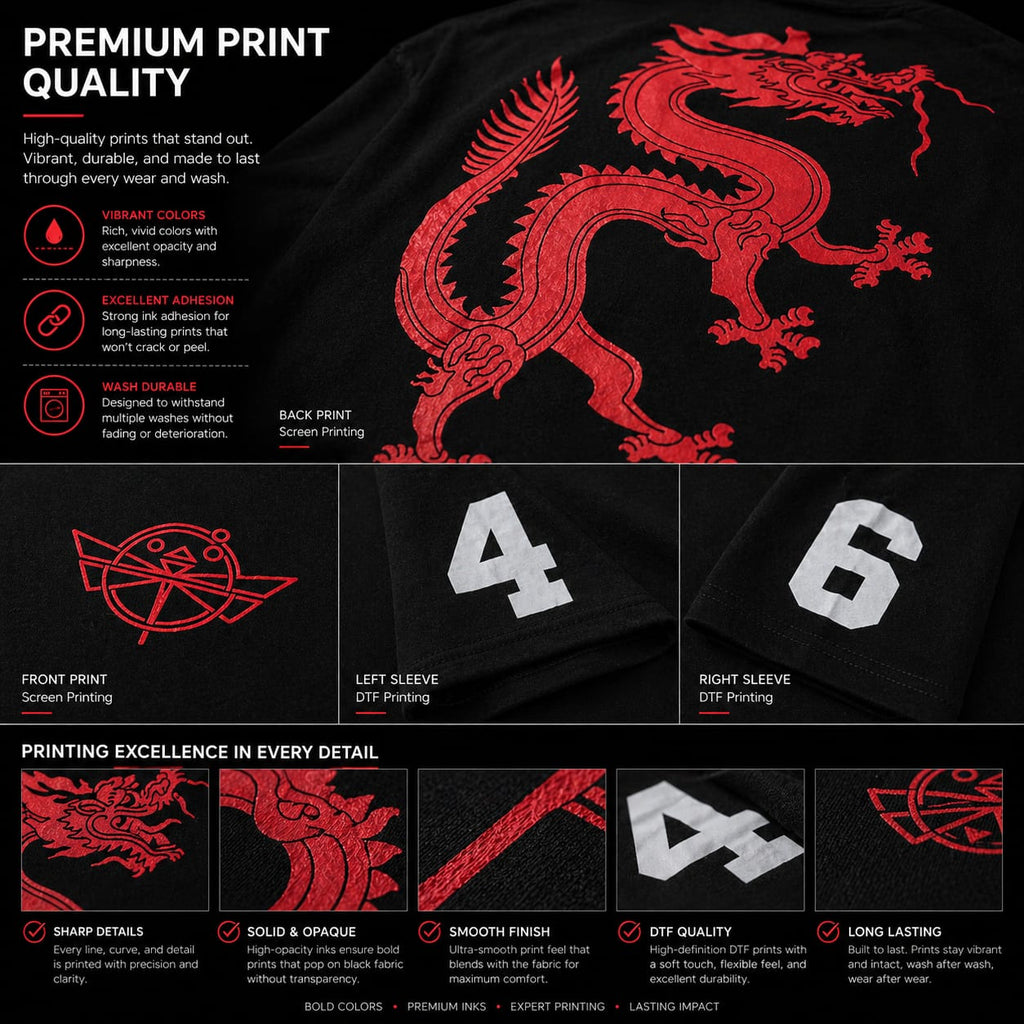 The Dragon Life Over sized Tee